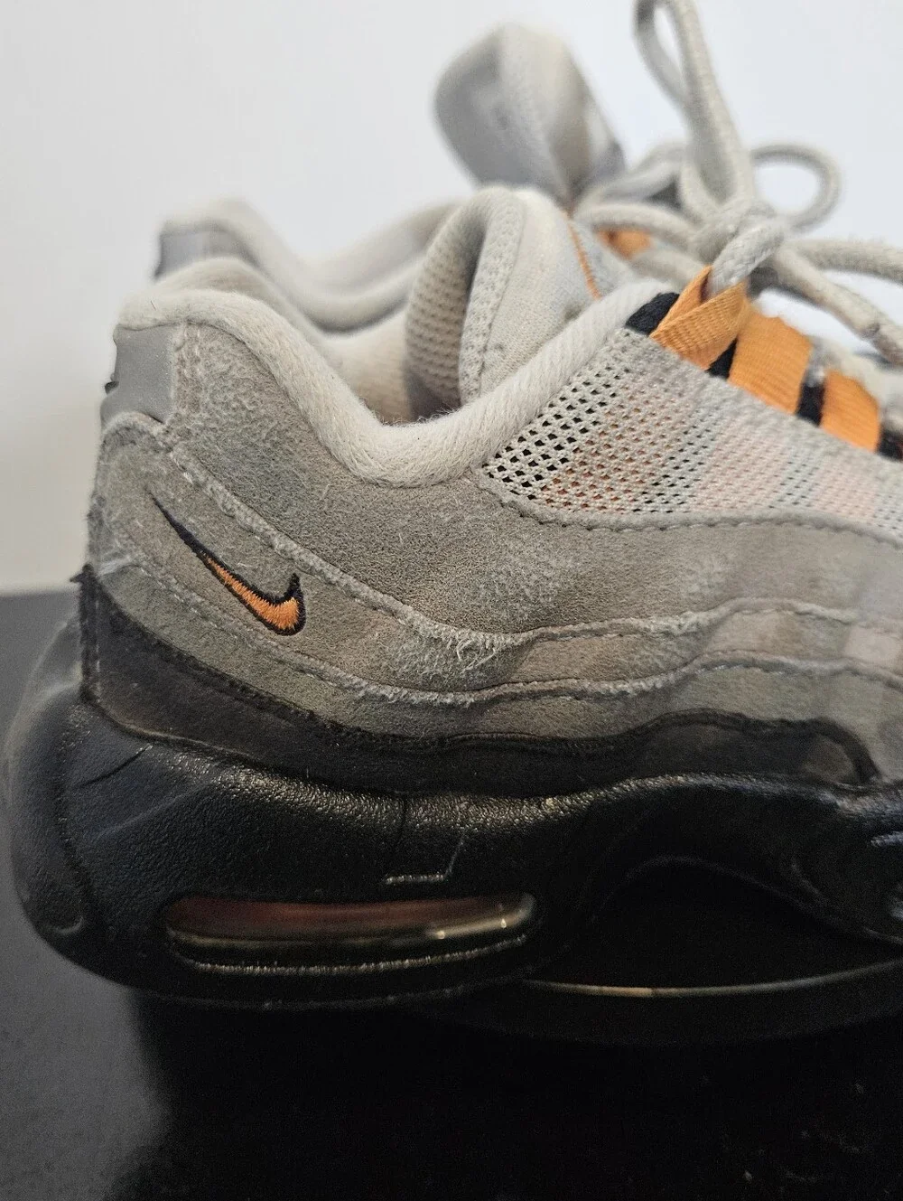 Nike Air Max 95 OG 'Bright Mandarin' Sneakers PS Size 13C